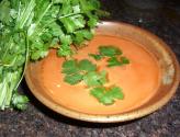 Carrot, Avocado & Cilantro Soup
